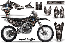 Load image into Gallery viewer, Graphics Kit Decal Sticker Wrap + # Plates For Yamaha YZ450F 2010-2013 HATTER SILVER BLACK-atv motorcycle utv parts accessories gear helmets jackets gloves pantsAll Terrain Depot