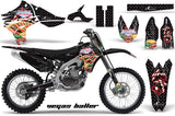 Graphics Kit Decal Sticker Wrap + # Plates For Yamaha YZ450F 2010-2013 VEGAS BLACK