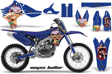 Load image into Gallery viewer, Graphics Kit Decal Sticker Wrap + # Plates For Yamaha YZ450F 2010-2013 VEGAS BLUE-atv motorcycle utv parts accessories gear helmets jackets gloves pantsAll Terrain Depot