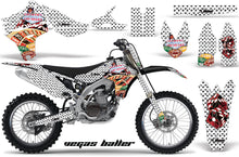 Load image into Gallery viewer, Graphics Kit Decal Sticker Wrap + # Plates For Yamaha YZ450F 2010-2013 VEGAS WHITE-atv motorcycle utv parts accessories gear helmets jackets gloves pantsAll Terrain Depot