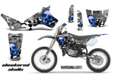 Dirt Bike Graphics Kit Decal Sticker Wrap For Yamaha YZ80 1993-2001 CHECKERED SILVER