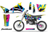 Dirt Bike Graphics Kit Decal Sticker Wrap For Yamaha YZ80 1993-2001 FLASHBACK