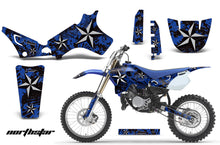 Load image into Gallery viewer, Dirt Bike Graphics Kit Decal Sticker Wrap For Yamaha YZ80 1993-2001 NORTHSTAR BLUE-atv motorcycle utv parts accessories gear helmets jackets gloves pantsAll Terrain Depot
