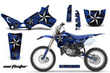 Dirt Bike Graphics Kit Decal Sticker Wrap For Yamaha YZ80 1993-2001 NORTHSTAR BLUE