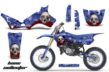 Load image into Gallery viewer, Graphics Kit Decal Sticker Wrap + # Plates For Yamaha YZ80 1993-2001 BONES BLUE-atv motorcycle utv parts accessories gear helmets jackets gloves pantsAll Terrain Depot
