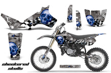 Load image into Gallery viewer, Graphics Kit Decal Sticker Wrap + # Plates For Yamaha YZ80 1993-2001 CHECKERED SILVER-atv motorcycle utv parts accessories gear helmets jackets gloves pantsAll Terrain Depot