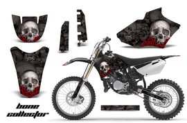 Dirt Bike Decal Graphics Kit MX Sticker Wrap For Yamaha YZ85 2002-2014 BONES BLACK-atv motorcycle utv parts accessories gear helmets jackets gloves pantsAll Terrain Depot