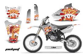 Dirt Bike Decal Graphics Kit MX Sticker Wrap For Yamaha YZ85 2002-2014 JACKPOT WHITE-atv motorcycle utv parts accessories gear helmets jackets gloves pantsAll Terrain Depot
