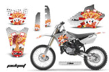 Dirt Bike Decal Graphics Kit MX Sticker Wrap For Yamaha YZ85 2002-2014 JACKPOT WHITE