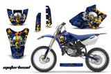 Dirt Bike Decal Graphics Kit MX Sticker Wrap For Yamaha YZ85 2002-2014 MOTORHEAD BLUE