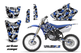 Dirt Bike Decal Graphics Kit MX Sticker Wrap For Yamaha YZ85 2002-2014 URBAN CAMO BLUE-atv motorcycle utv parts accessories gear helmets jackets gloves pantsAll Terrain Depot