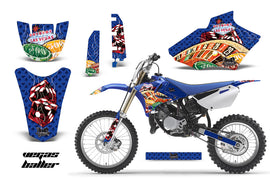 Dirt Bike Decal Graphics Kit MX Sticker Wrap For Yamaha YZ85 2002-2014 VEGAS BLUE-atv motorcycle utv parts accessories gear helmets jackets gloves pantsAll Terrain Depot