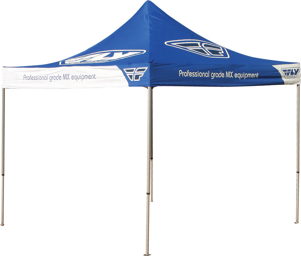FLY RACING CANOPY W/STANDARD FRAME BLUE 10'X10' CAN10X10A BLUE-atv motorcycle utv parts accessories gear helmets jackets gloves pantsAll Terrain Depot