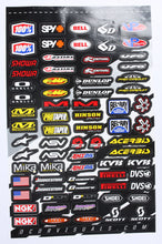 Load image into Gallery viewer, D'COR MX LOGOS 2 DECAL SHEET 40-90-113