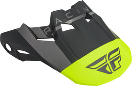 FLY RACING FORMULA VECTOR HELMET VISOR MATTE HI-VIS/GREY/BLACK XL-2X 73-47232X