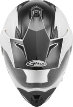 Load image into Gallery viewer, GMAX GM-11 DUAL-SPORT SCUD HELMET HELMET BLACK/WHITE/RED LG G1113356