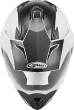 Load image into Gallery viewer, GMAX GM-11 DUAL-SPORT SCUD HELMET HELMET BLACK/WHITE/RED SM G1113354