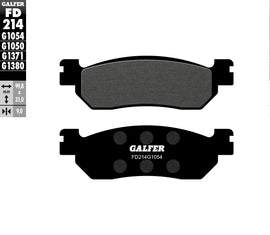 GALFER BRAKE PADS SEMI METALLIC FD214G1054 FD214G1054