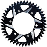 VORTEX CAT5 REAR ALUMINUM SPROCKET BLACK 44T 527ZK-44