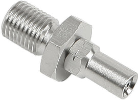 GOODRIDGE SNIPER 2 STRAIGHT MALE ADAPTER STAINLESS 3/8-24 SN440-02-03BDC