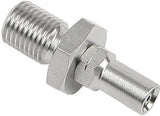 GOODRIDGE SNIPER 2 STRAIGHT MALE ADAPTER STAINLESS 3/8-24 SN440-02-03BDC