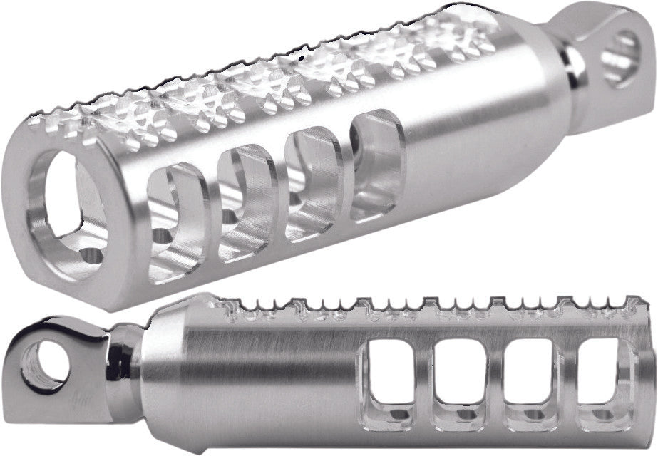 BRASS BALLS MUZZLE BREAK FOOT PEGS NATURAL BB08-018