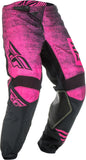 FLY RACING KINETIC NOIZ PANTS NEON PINK/BLACK SZ 32 372-53832