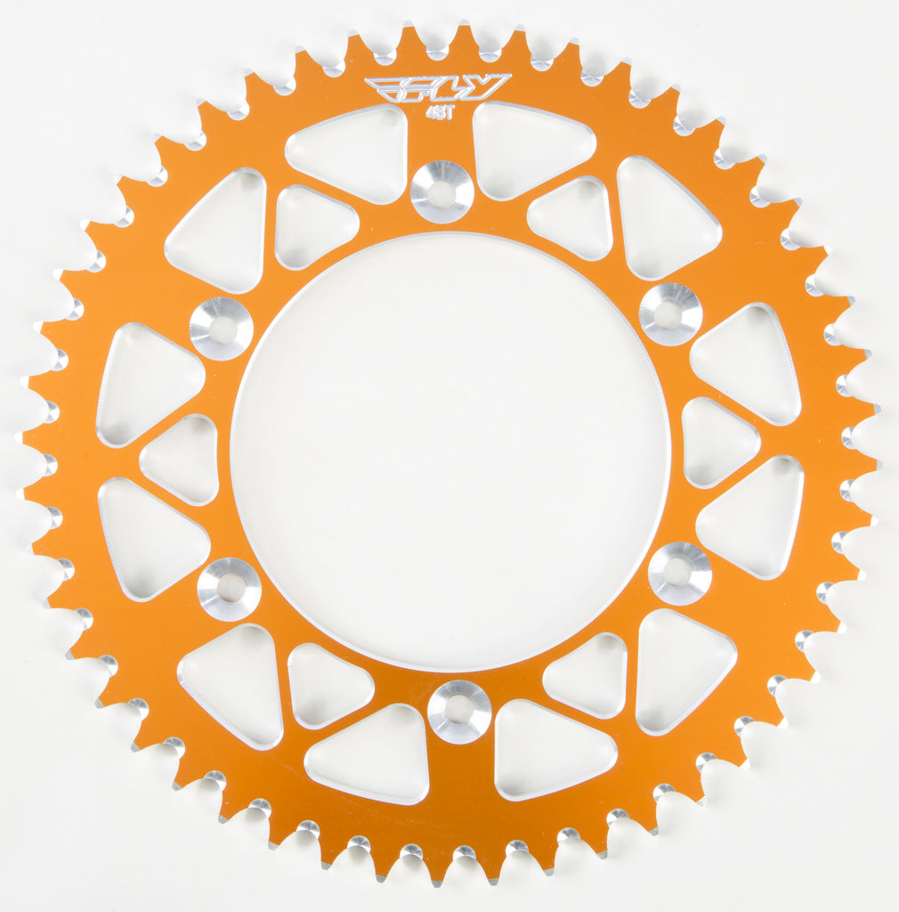 FLY RACING SPROCKET REAR 48T ORANGE 316-48 ORG-atv motorcycle utv parts accessories gear helmets jackets gloves pantsAll Terrain Depot