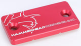 HAMMERHEAD MASTER CYLINDER COVER YAM FRONT RED 35-0221-00-10
