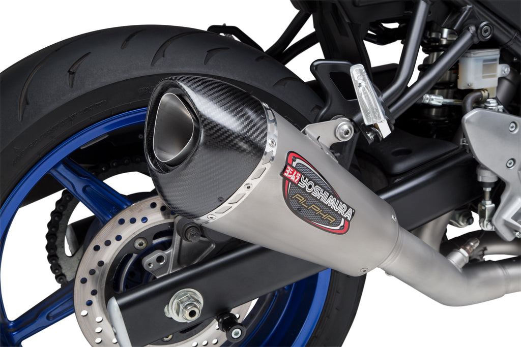 YOSHIMURA EXHAUST RACE ALPHA-T FULL-SYS SS-SS-CF WORKS 11670AP520