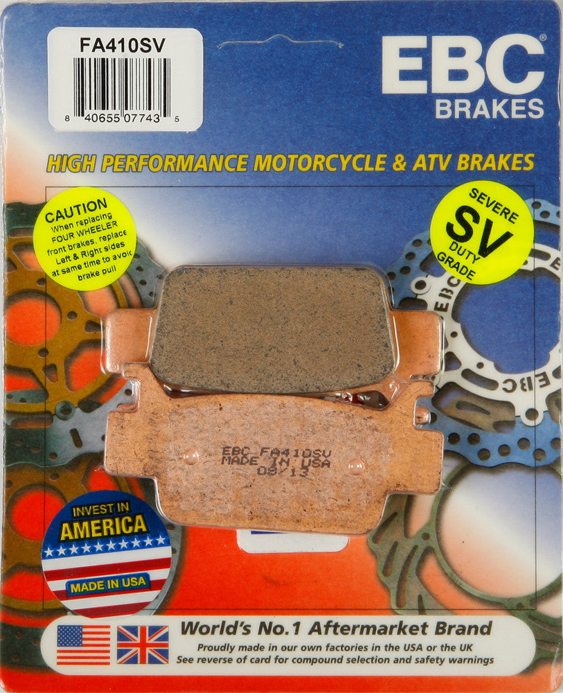 EBC BRAKE PADS FA410SV-atv motorcycle utv parts accessories gear helmets jackets gloves pantsAll Terrain Depot