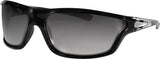 ZAN FLORIDA SUNGLASS BLACK SMOKE LENS EZFL01