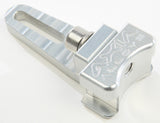 AXIA LED END MOUNT 6MM SILVER MODLED-C