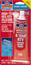 Load image into Gallery viewer, PERMATEX HIGH-TEMP RED RTV SILICONE 3OZ 81160