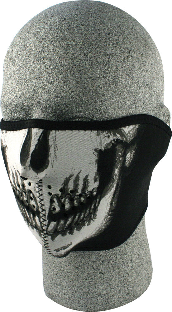ZAN HALF FACE MASK SKULL WNFM002H-atv motorcycle utv parts accessories gear helmets jackets gloves pantsAll Terrain Depot