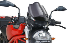 Load image into Gallery viewer, PUIG WINDSCREEN NAKED NEW GEN SPORT DARK SMOKE 4672F