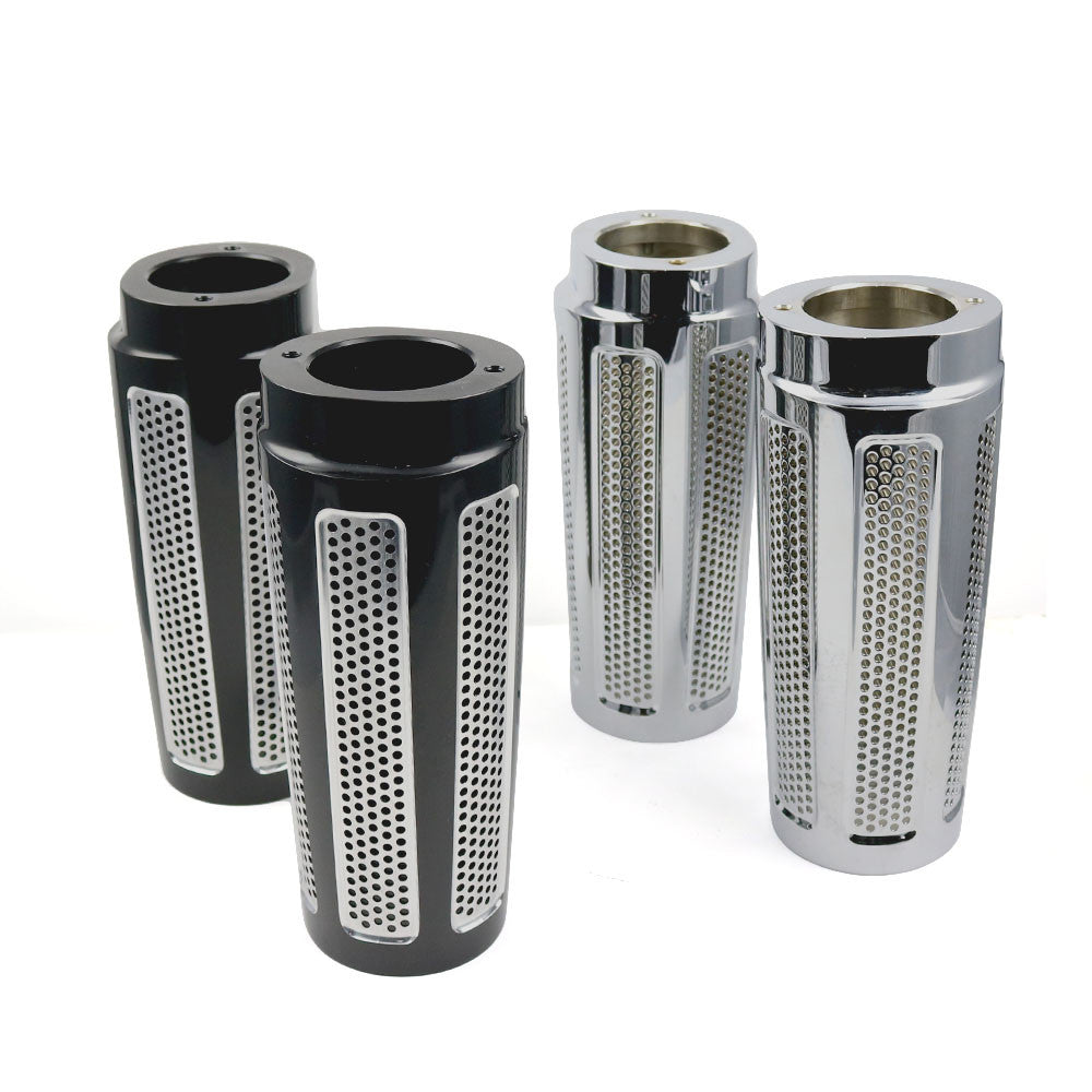 BAGGERNATION SLIDER COVER SPEED FREAK EXT BLACK 14-UP SC-SF-EXT-14L-B