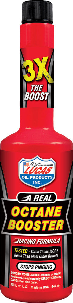 LUCAS OCTANE BOOSTER 15OZ 10026