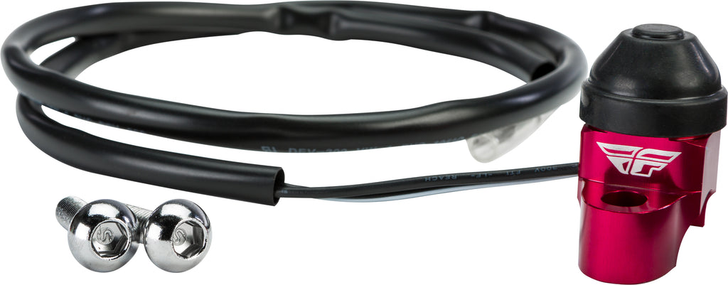 FLY RACING PERCH MOUNT KILL SWITCH SPACE SAVER RED 57-5033