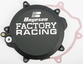BOYESEN FACTORY RACING CLUTCH COVER HUSKY/KTM BLACK CC-46AB