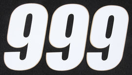 D'COR NUMBER 9 WHITE 4
