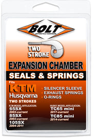 BOLT 2-STROKE O-RING SPRING AND COUPLER KIT EU.EX.65-85CC