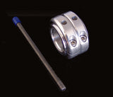 MODQUAD AXLE LOCKING NUT - DOUBLE (SILVER) AX1-3