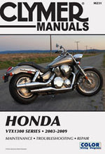 Load image into Gallery viewer, CLYMER REPAIR MANUAL HON VTX 1300 CM231-atv motorcycle utv parts accessories gear helmets jackets gloves pantsAll Terrain Depot