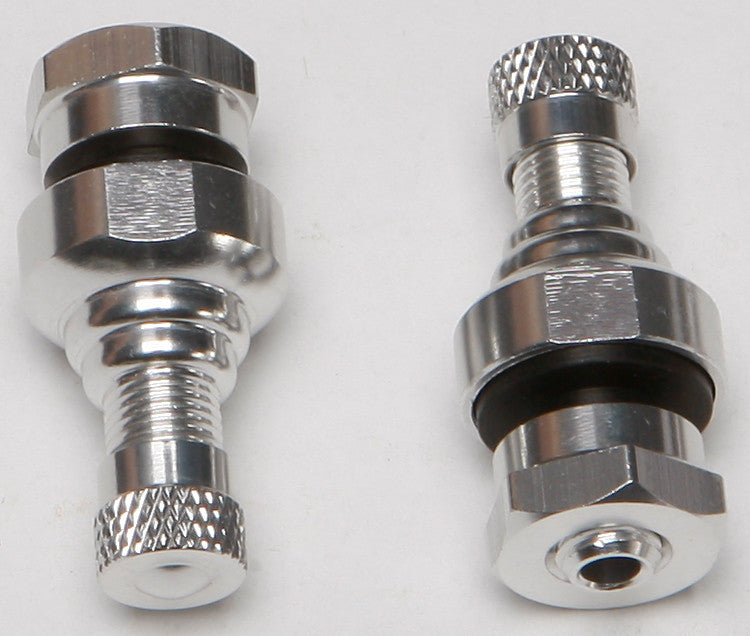 COMP. WERKES STRAIGHT/STRAIGHT AIR VALVE 8.3MM SILVER MPH-42073S
