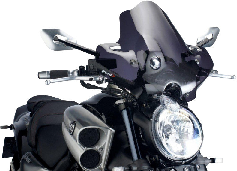 PUIG WINDSCREEN NAKED NEW GEN SPORT DARK SMOKE 4952F