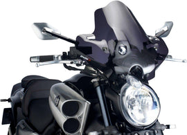 PUIG WINDSCREEN NAKED NEW GEN SPORT DARK SMOKE 4952F