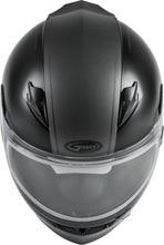 Load image into Gallery viewer, GMAX FF-49S HAIL SNOW HELMET W/ELEC SHIELD MATTE BLACK/GREY XL G4491507