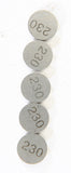 K&L VALVE SHIMS 2.30MMX13MM 5/PK 13-7685
