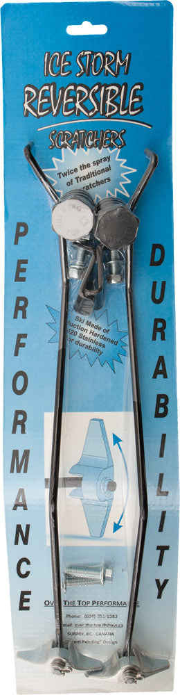 OTTP ICE STORM REVERSIBLE SCRATCHERS - RAIL MOUNTED REVERSIBLE-atv motorcycle utv parts accessories gear helmets jackets gloves pantsAll Terrain Depot